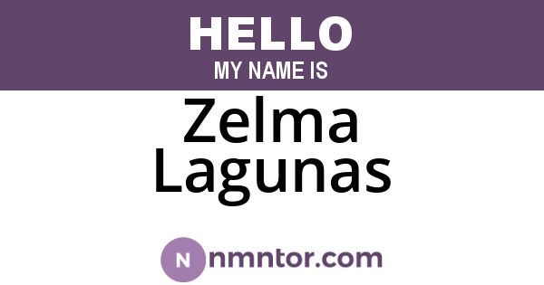 Zelma Lagunas