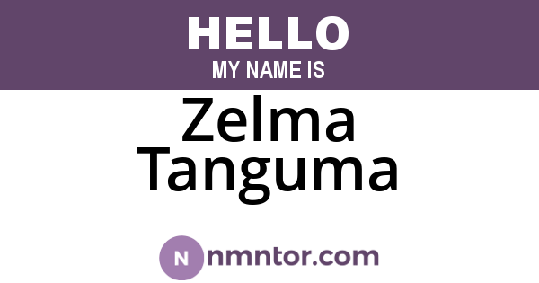 Zelma Tanguma