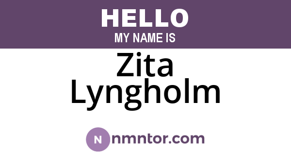 Zita Lyngholm