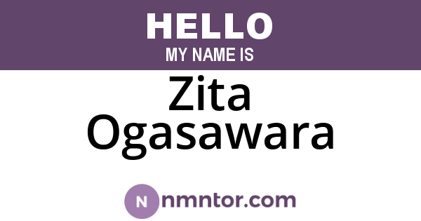 Zita Ogasawara