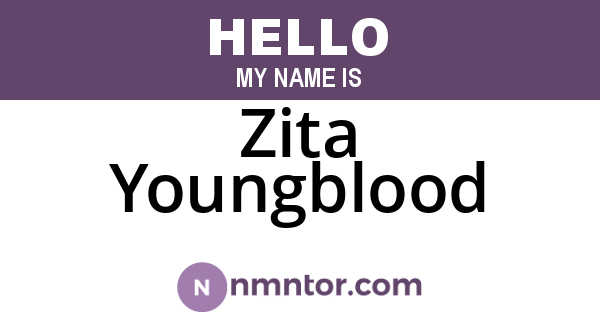 Zita Youngblood