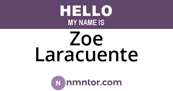 Zoe Laracuente